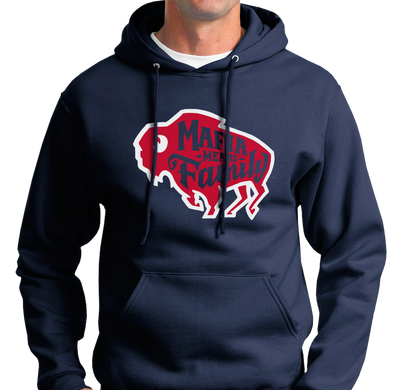 Sweatshirt Hoody, Navy (50% cotton, 505 polyester)