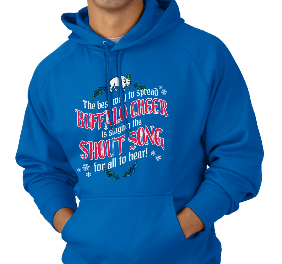 Sweatshirt Hoody, Royal (50% cotton, 50% polyester)