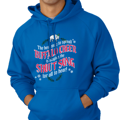 Sweatshirt Hoody, Royal (50% cotton, 50% polyester)
