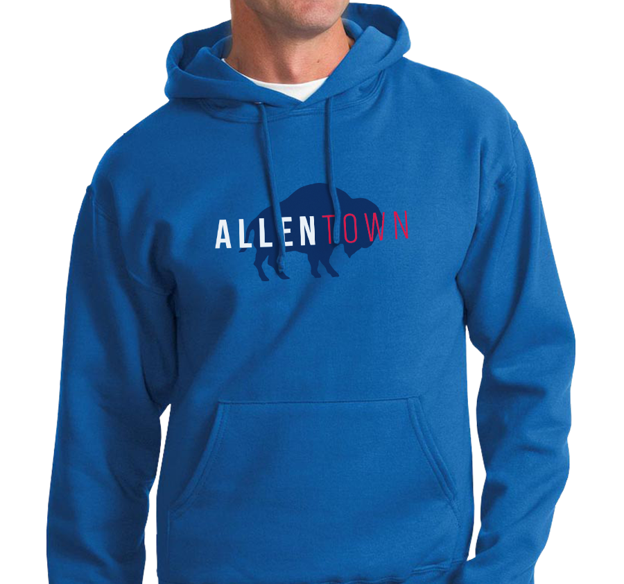 Unisex Hoody, Royal (65% cotton, 35% polyester)