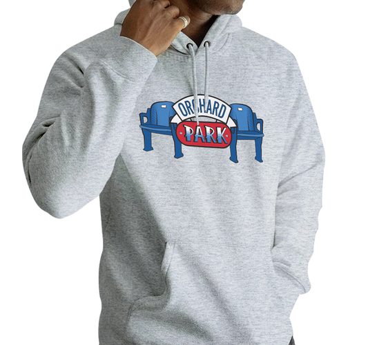 Sweatshirt Hoody, Ash (50% cotton, 50% polyester)