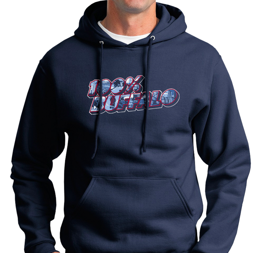 Sweatshirt Hoody, Navy (50% cotton, 50% polyester)