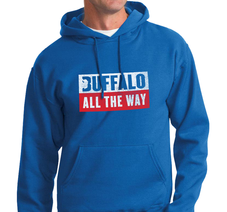 "Buffalo All the Way" Sweatshirt Hoody