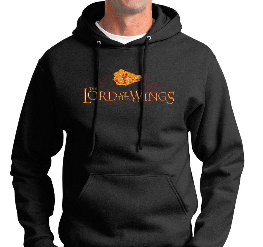 Sweatshirt Hoody, Black (50% cotton, 50% polyester)