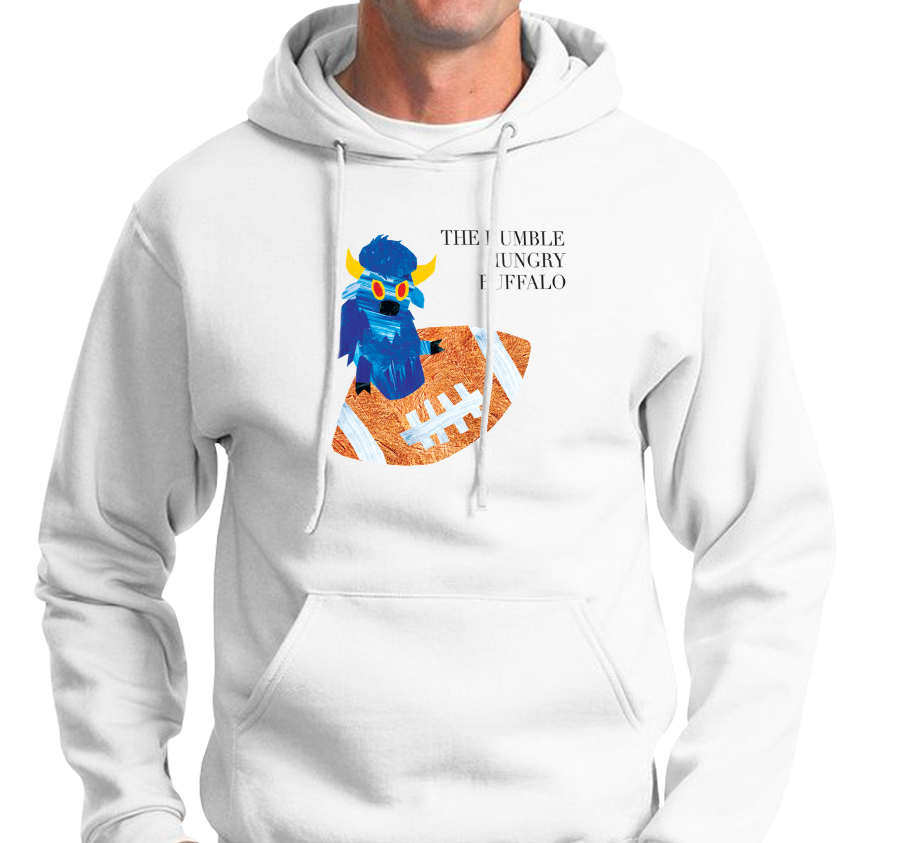 Sweatshirt Hoody, White (50% cotton, 505 polyester)