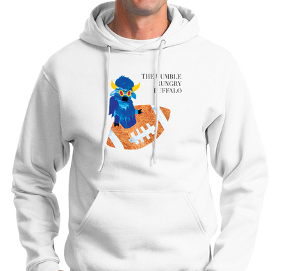 Sweatshirt Hoody, White (50% cotton, 505 polyester)