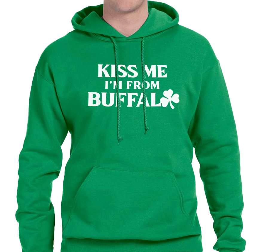 Sweatshirt Hoody, Kelly Green (50% cotton, 50% polyester)