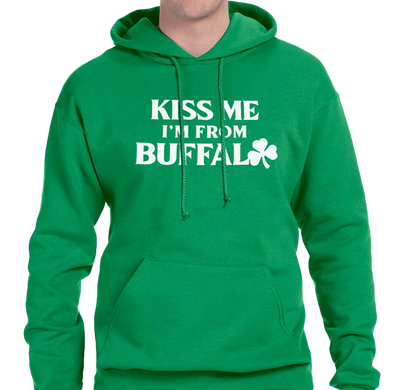 Sweatshirt Hoody, Kelly Green (50% cotton, 50% polyester)