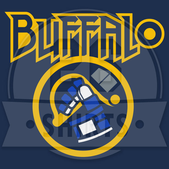Buffalo Vol. 6, Shirt 7: "H-E-Double Hockey Sticks"