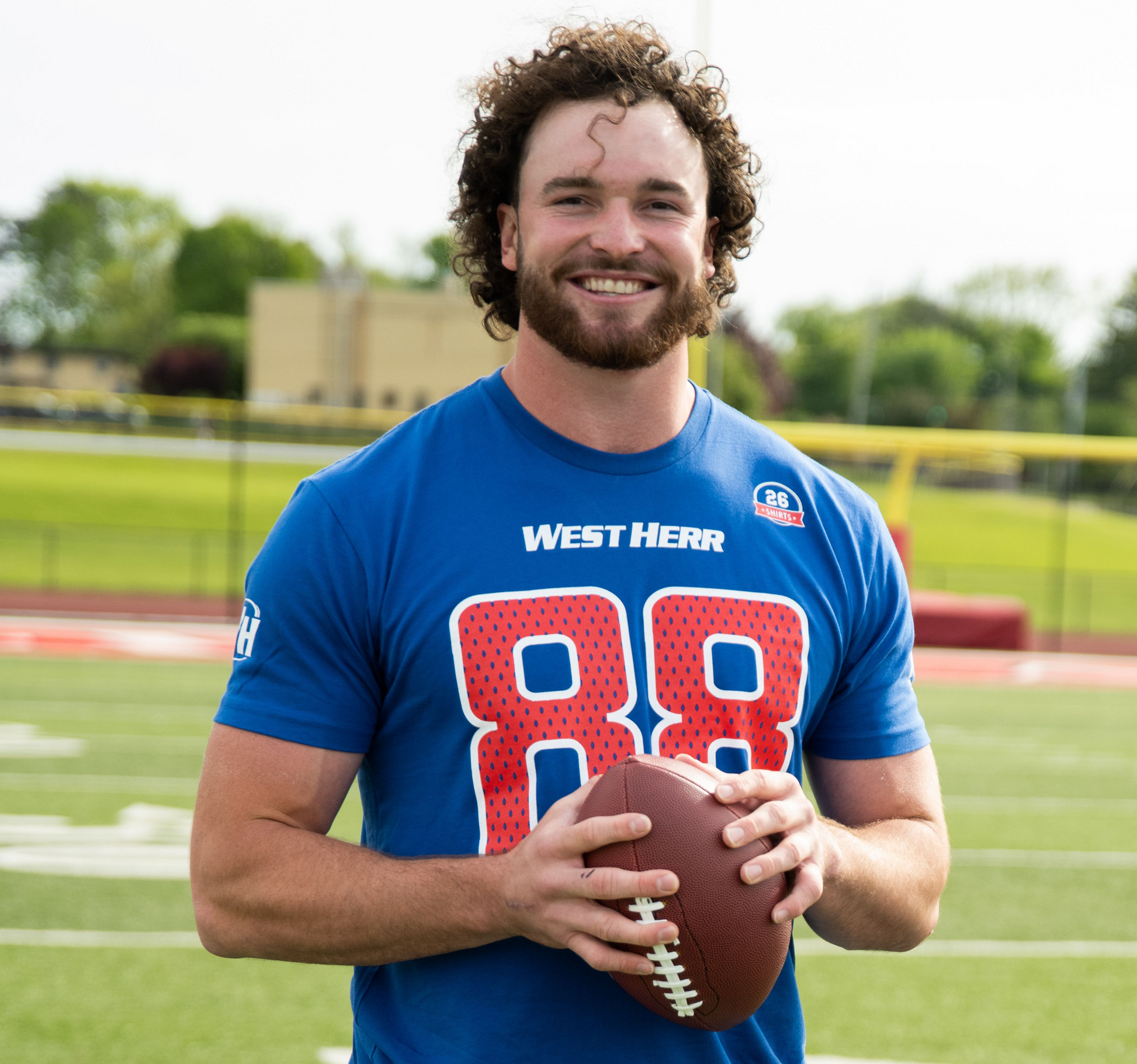 Dawson Knox #TeamWestHerr Shirsey – 26 Shirts