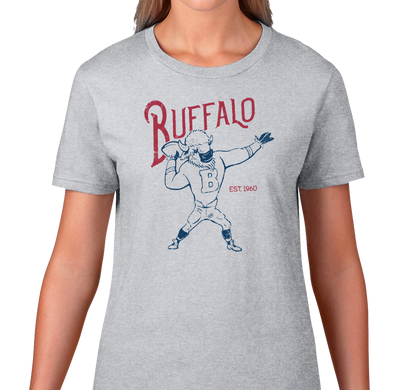 Ladies T-Shirt, Heather Gray (90% cotton, 10% polyester)