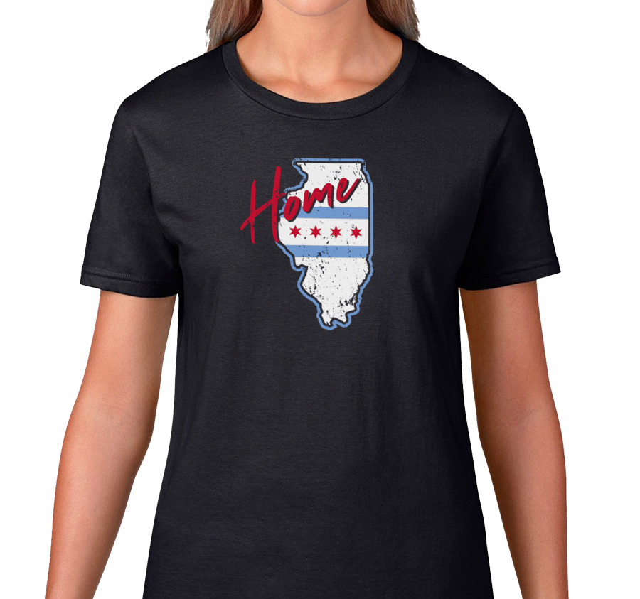 Ladies T-Shirt, Black (100% cotton)