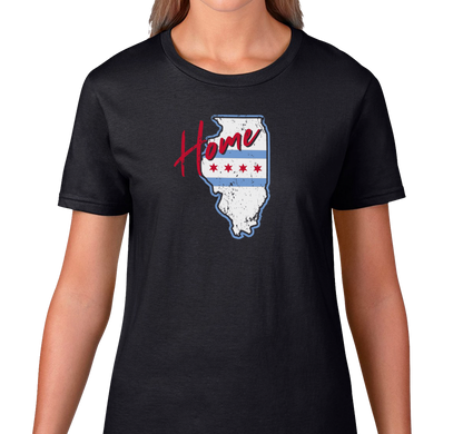 Ladies T-Shirt, Black (100% cotton)