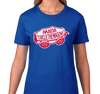 Ladies T-Shirt, Royal (100% cotton)