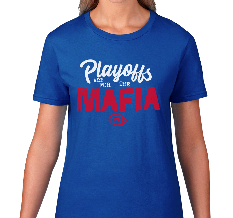 Ladies T-Shirt, Royal (100% cotton)