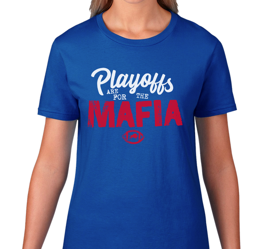 Ladies T-Shirt, Royal (100% cotton)