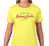 Ladies T-Shirt, Spring Yellow (100% cotton)