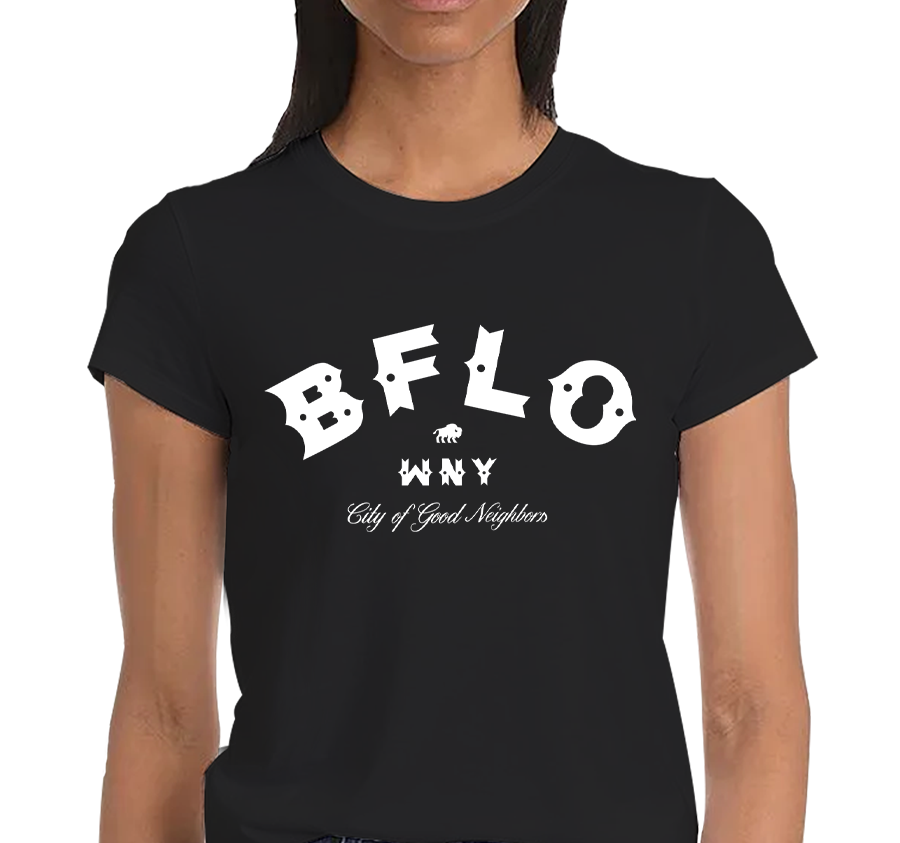 Ladies T-Shirt, Black (100% cotton)