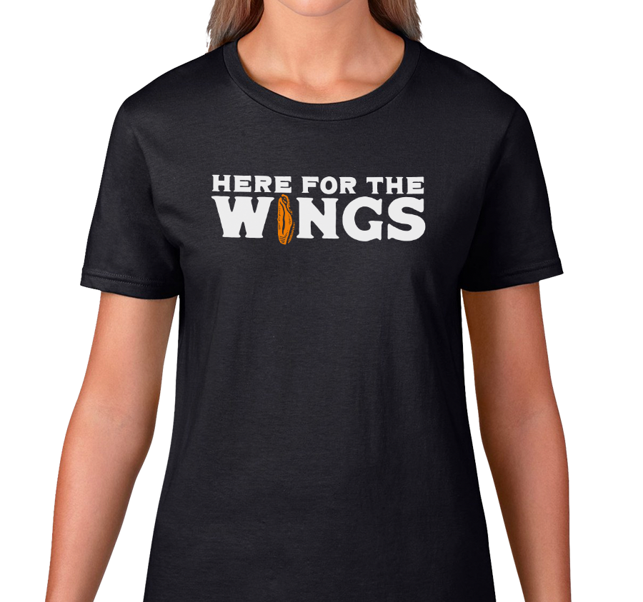 Ladies T-Shirt, Black (100% cotton)