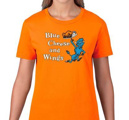 Ladies T-Shirt, Mandarin Orange (100% cotton)