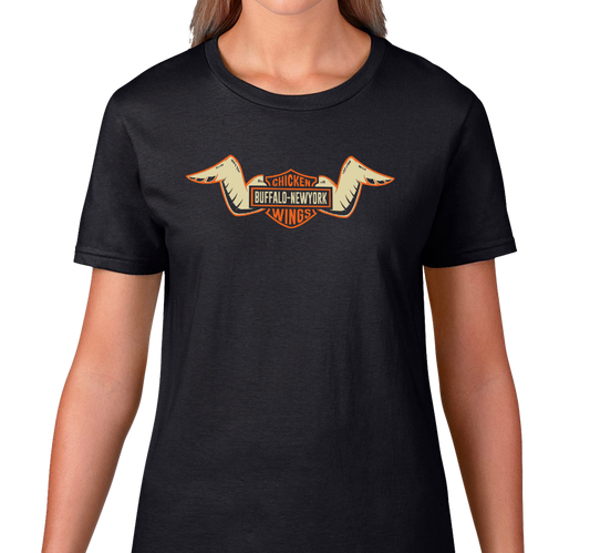 Ladies T-Shirt, Black (100% cotton)