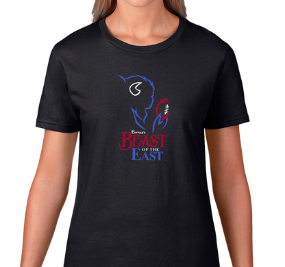 Ladies T-Shirt, Black (100% cotton)