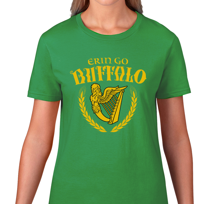 Ladies T-Shirt, Green (100% cotton)