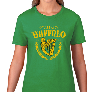 Ladies T-Shirt, Green (100% cotton)