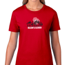 Ladies T-Shirt, Red (100% cotton)
