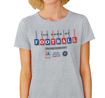 Ladies T-Shirt, Heather Gray (90% cotton, 10% polyester)