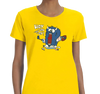 Ladies T-Shirt, Mustard (100% cotton)