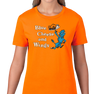 Ladies T-Shirt, Orange (100% cotton)
