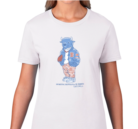 Ladies T-Shirt, White (100% cotton)