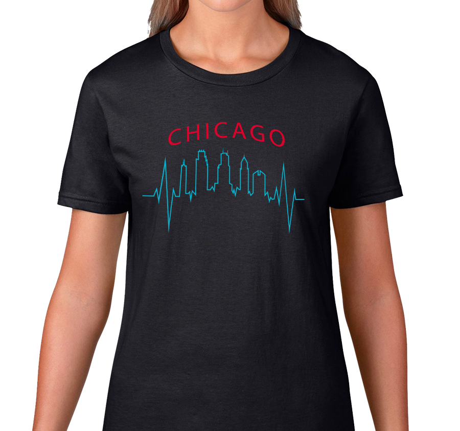 Ladies T-Shirt, Black (100% cotton)