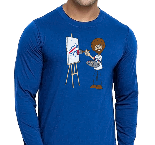 Unisex Longsleeve, Royal (100% cotton)