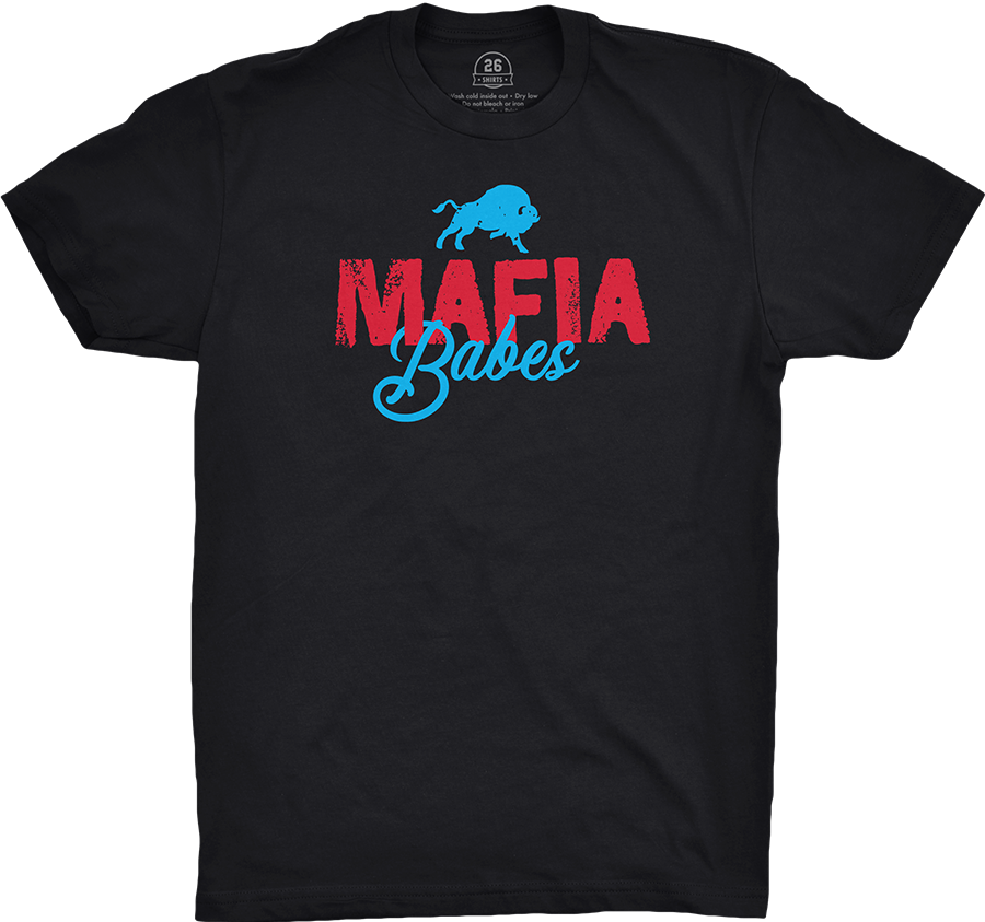 MAFIA Babes Official Logo T-Shirts (Black)