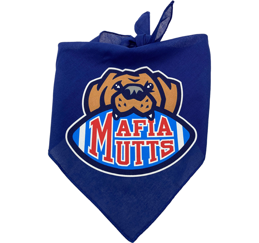 "Mafia Mutts" Cotton Dog Bandana