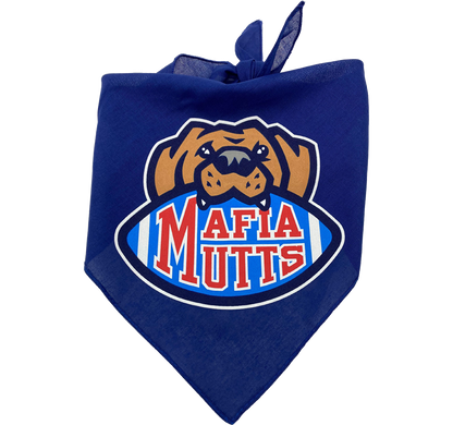 "Mafia Mutts" Cotton Dog Bandana