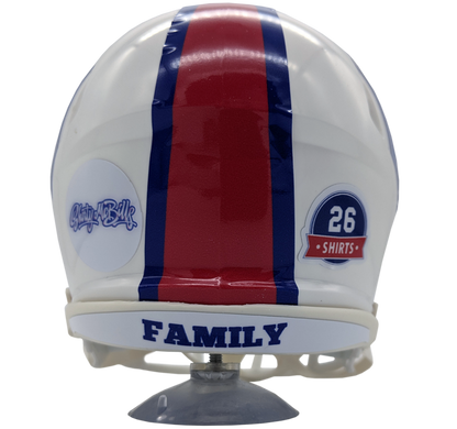 Mini-Size Helmet, Back View