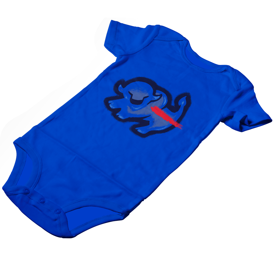 Baby Onesie, Royal (100% cotton)