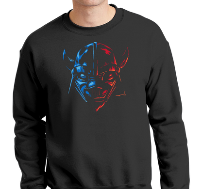 Crewneck Sweatshirt, Black (50% cotton, 50% polyester)