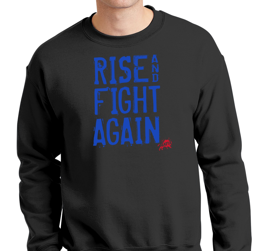 Crewneck Sweatshirt, Black (50% cotton, 50% polyester)