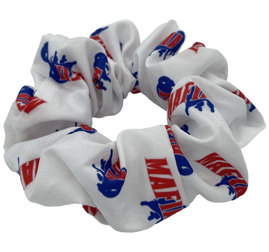 MAFIA Gear "Classic" White Scrunchie