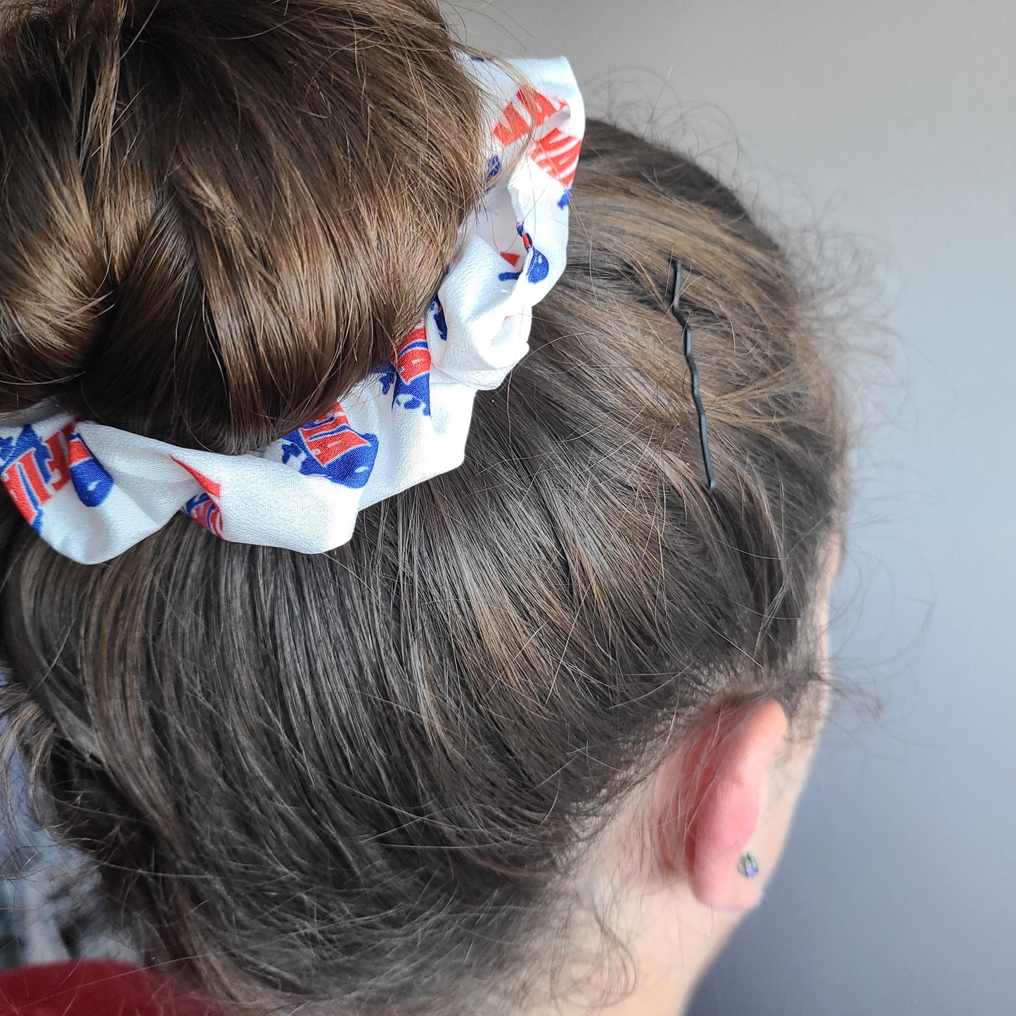 MAFIA Gear "Classic" White Scrunchie