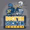 Buffalo Vol. 4, Shirt 10: "Rock 'Em Sock 'Em Hockey"