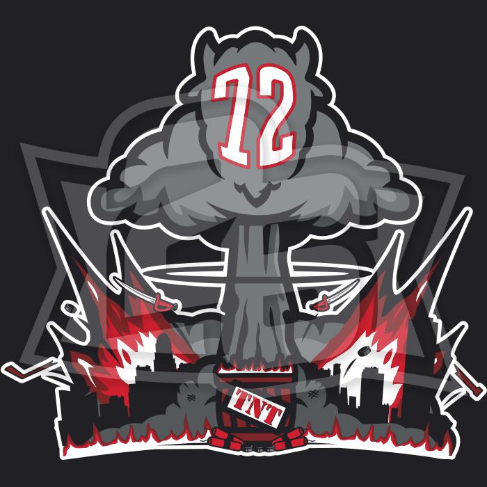 "TNT" Sweatshirt Hoody