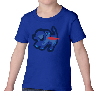 Toddler T-Shirt, Royal (100% cotton)