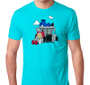 Tri-Blend T-Shirt, Tahiti Blue (50% cotton, 25% polyester, 25% rayon)