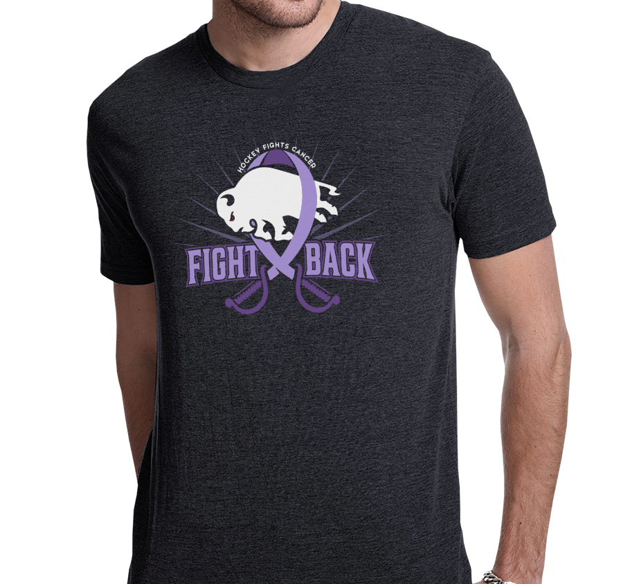 NHL Nashville Predators '47 Brand Hockey Fights Cancer I Fight For T-Shirt  Size XL * NEW