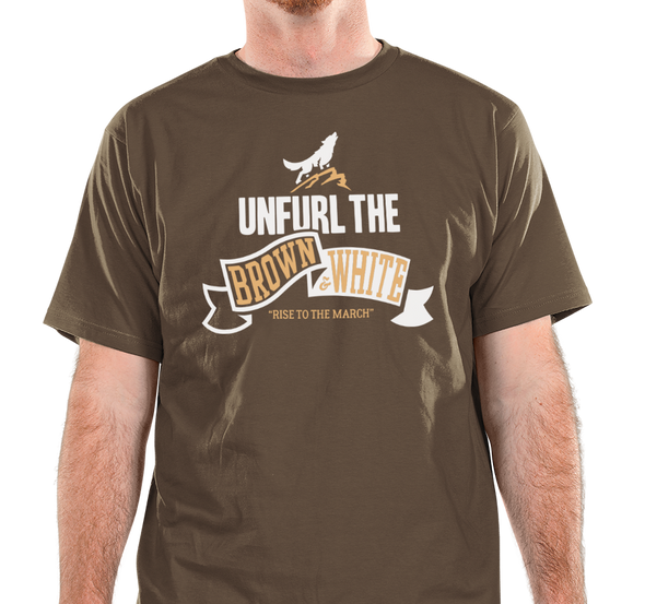 Unisex T-Shirt, Brown (100% cotton)